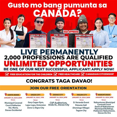 smart visa consultancy inc|DAVAO CITY! WORK & LIVE PERMANENTLY IN .